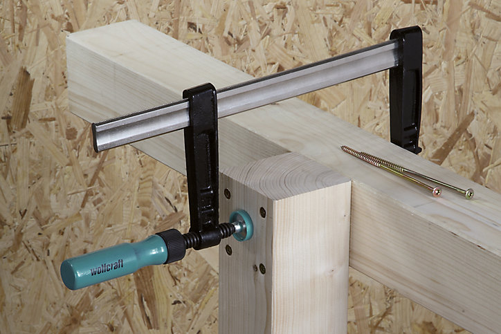 Serre-joint à vis Wolfcraft SC 150 mm, 270 kg