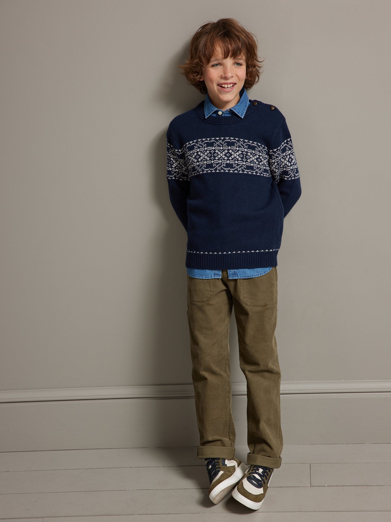 Pull jacquard de Noël - Collection famille