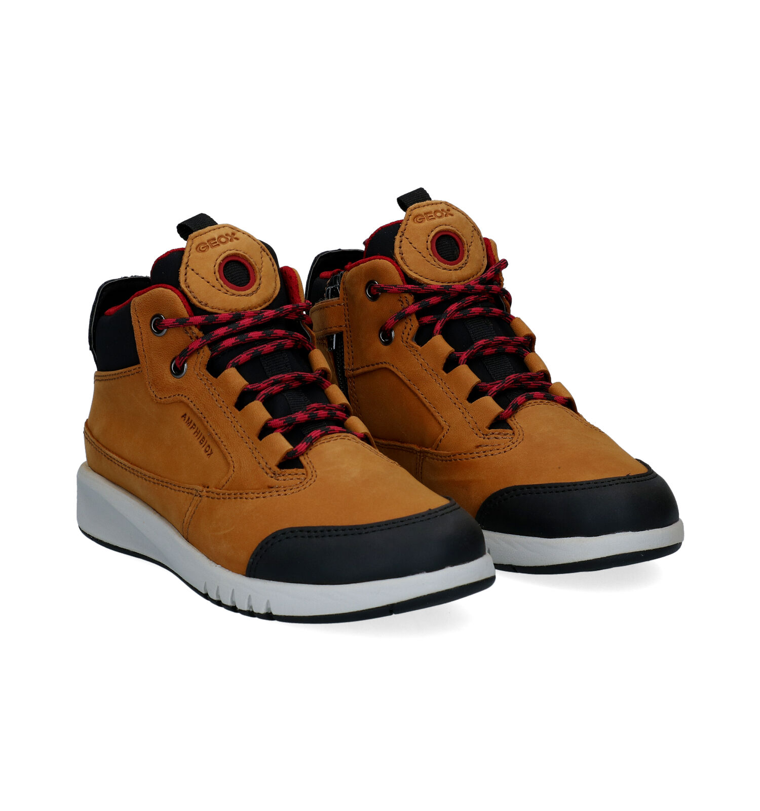 Hoge schoenen bruin