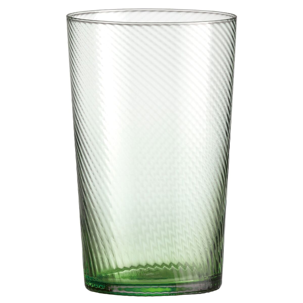 RAW Unique Swirl highballglass 45 cl, grønn