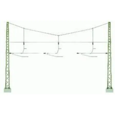 Viessmann 4362 - Quertragwerk über drei Gleise, Spur N