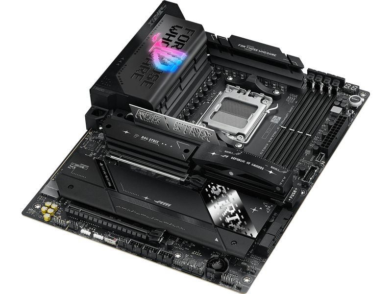 ASUS ROG Mainboard Strix X870E-E Gaming WIFI Gaming ATX-Mainboard mit X870E-Chipsatz und WLAN