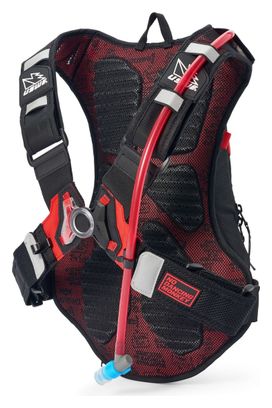 Sac à dos USWE MTB Hydro 8L   poche à eau 3L Rouge Noir