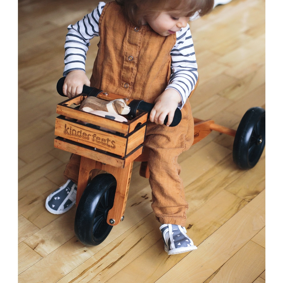 Kinderfeets® 2-in-1 Dreirad Tiny Tot, Bambus