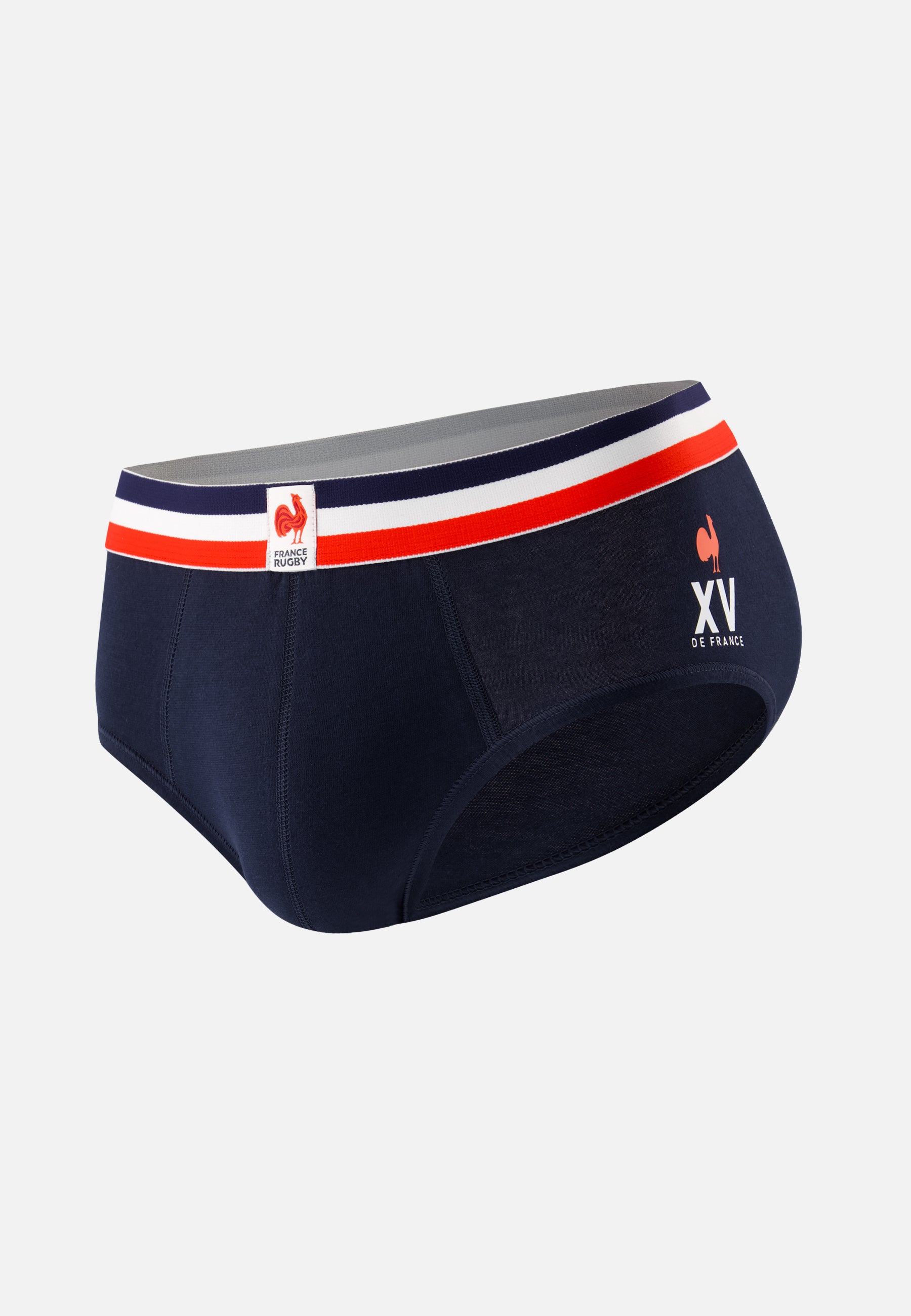 Slip en coton-Terrible XV de France Marine