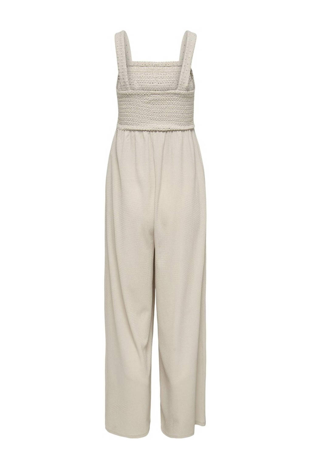 ONLY MATERNITY zwangerschapsjumpsuit OLMELISE beige