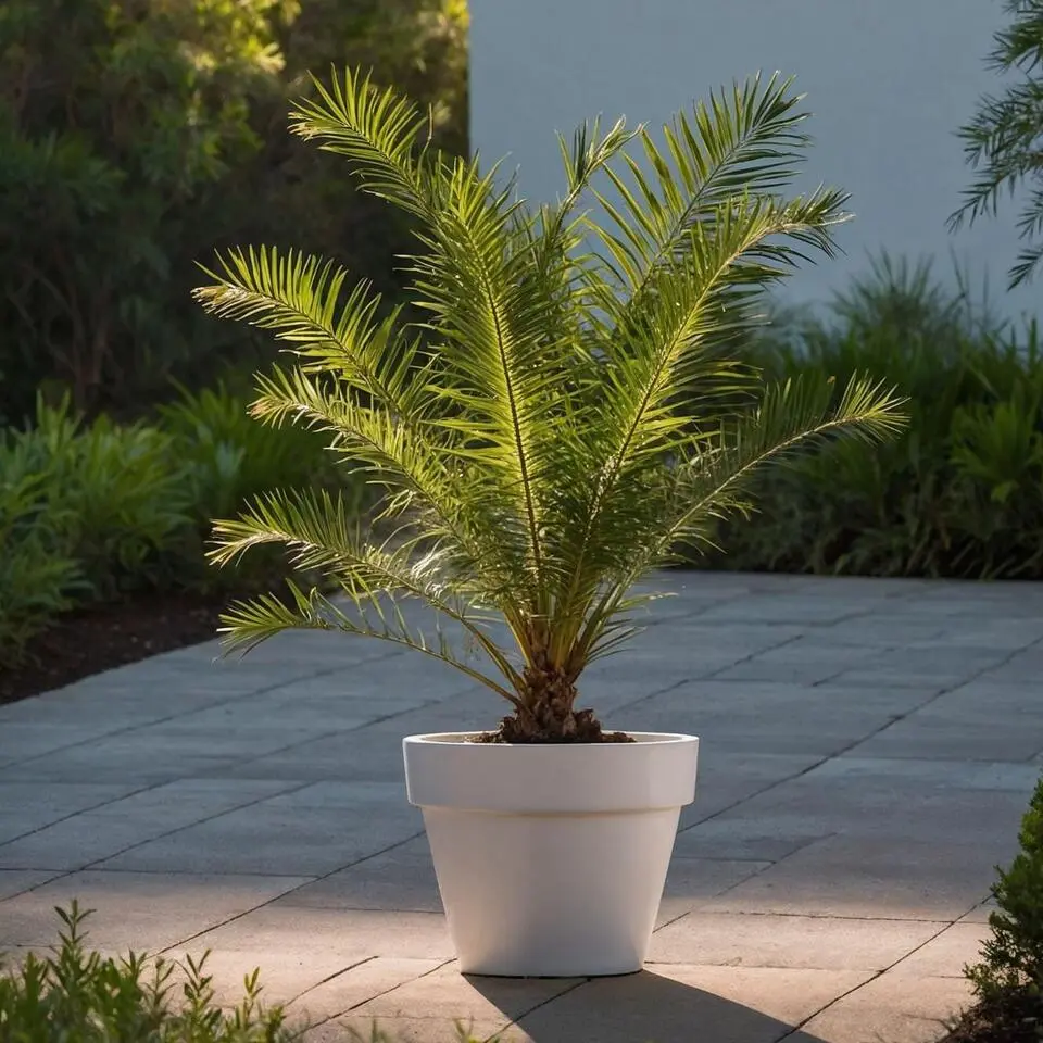 Canarische Dadelpalm - Phoenix canariensis - Hoogte 50-60cm - ⌀15cm