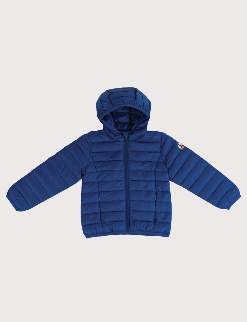 JOTT DOUDOUNE BÉBÉ CAPUCHE CAMILLE BLEU DENIM