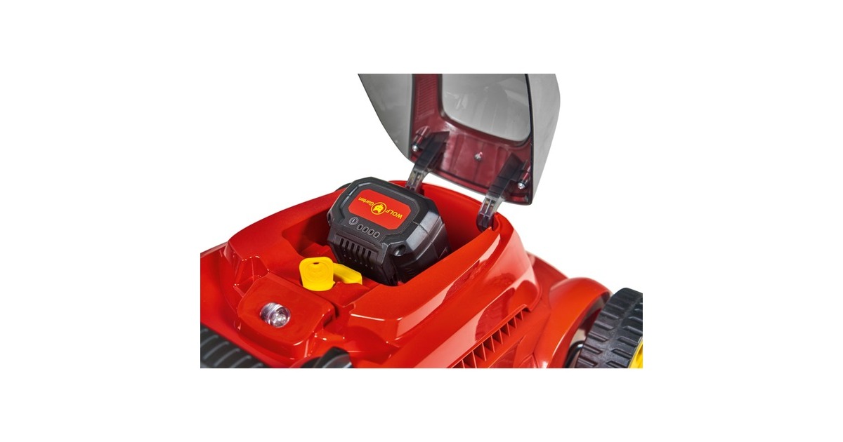 WOLF-GartenLYCOS 40/340 M 40 LI-ION POWER Accu grasmaaier  (Rood, Accu inbegrepen, Tweedekans)