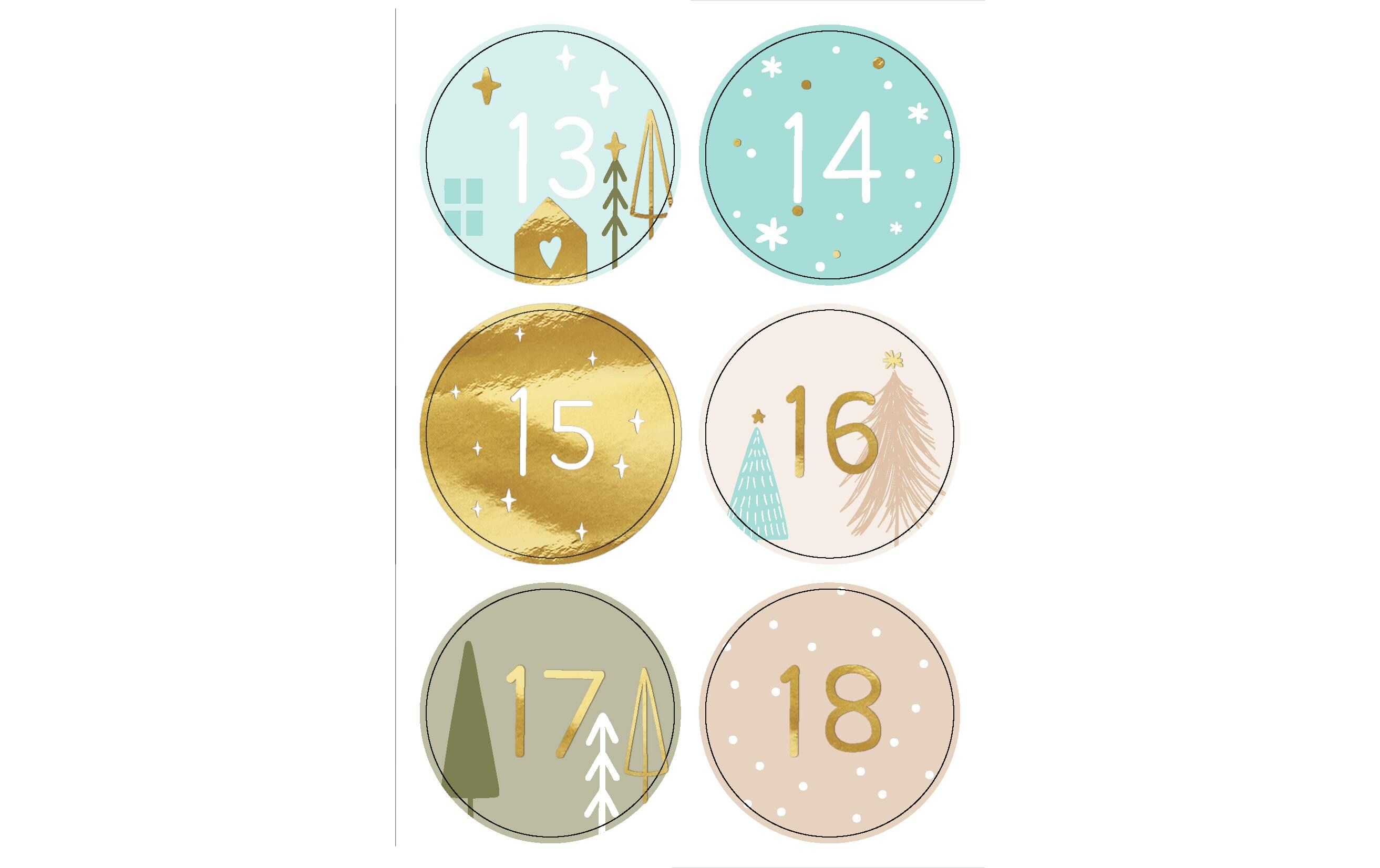Adventskalender Sweet HomeBastelset Adventskalender