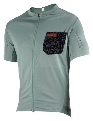 Maillot Manches Courtes Leatt MTB Trail 3.0 Pistachio Vert