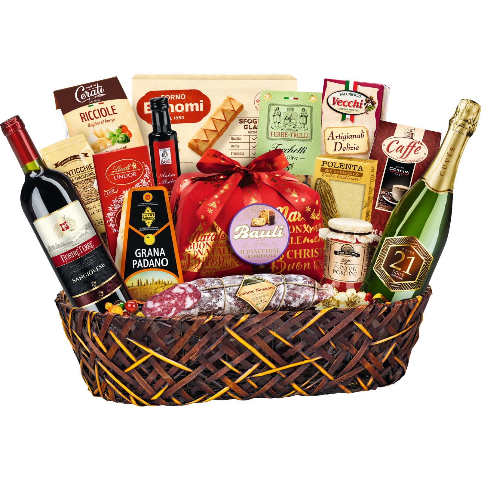 Geschenkkorb Manzoni 16-teilig