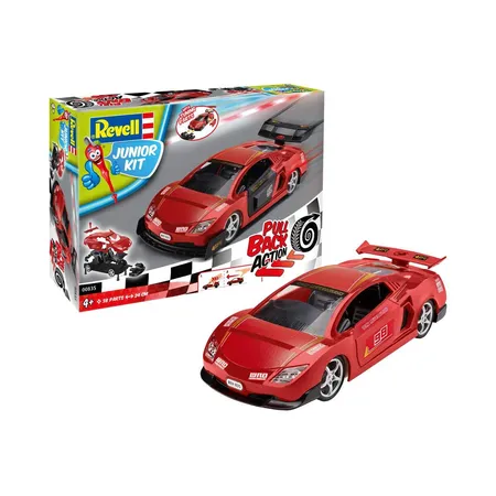 Revell Pull Back Racing Car, rot