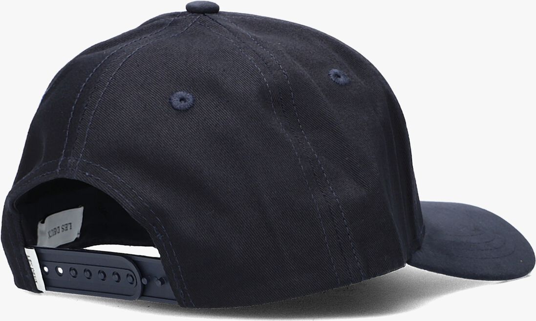donkerblauwe les deux pet baseball cap suede ii