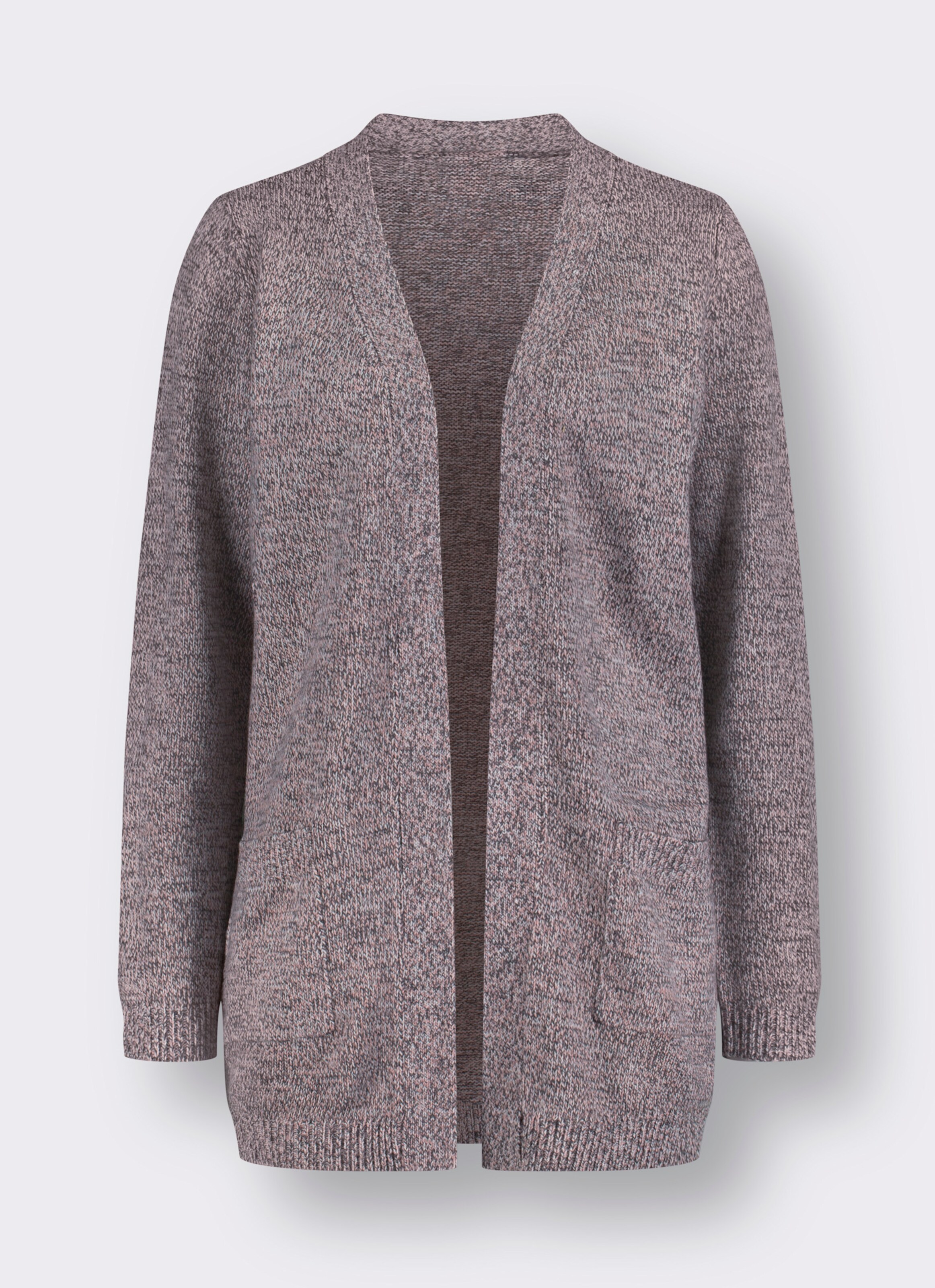 Longstrickjacke