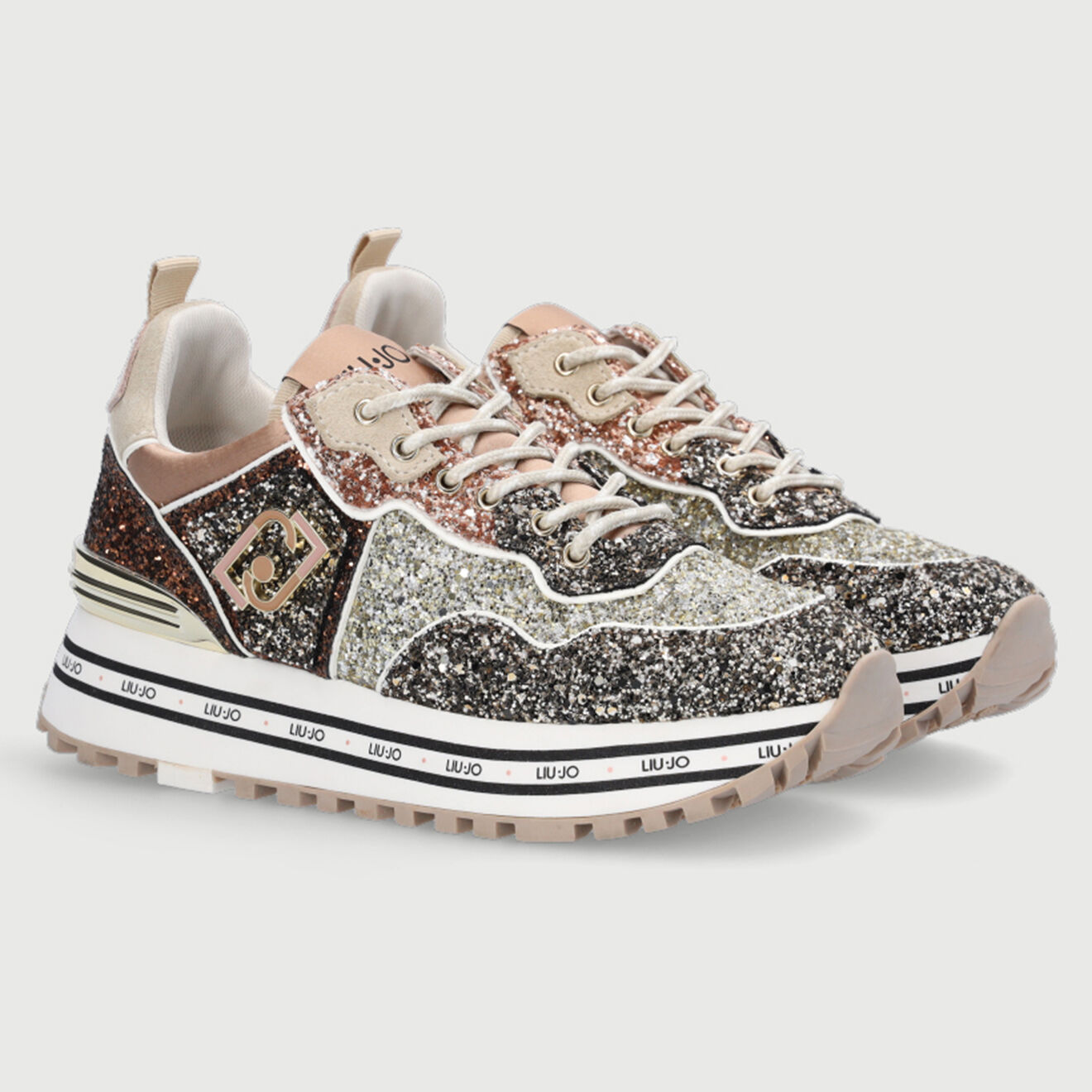 Liu-Jo Sneakers May gris/beige/marron