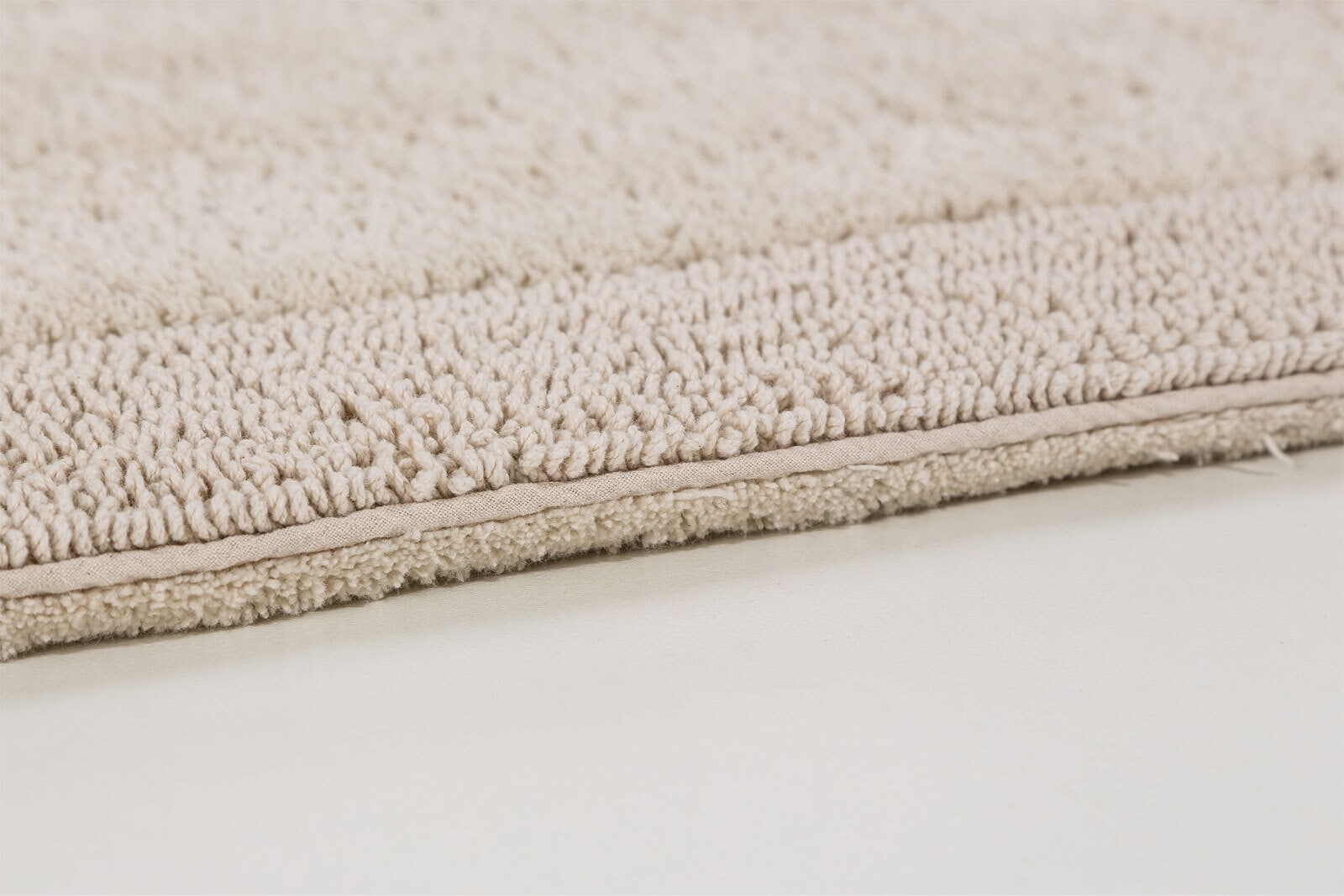 SCHÖNER WOHNEN-Kollektion Badteppich BAHAMAS BORDÜRE 60 x 90 cm beige