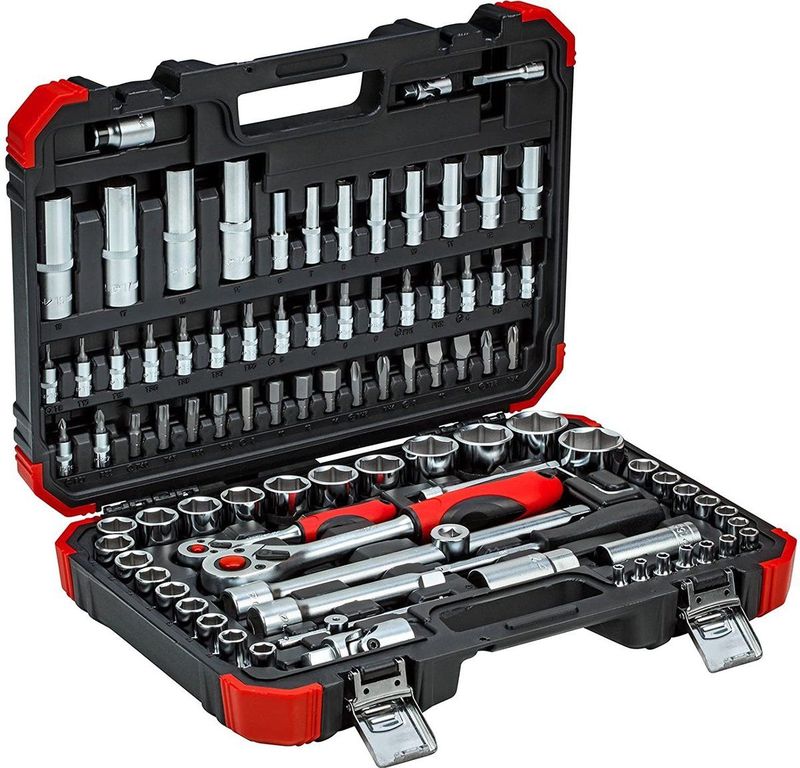 Gedore RED Dopsleutelset - Standaard meegeleverd - 1/4” en 1/2”
