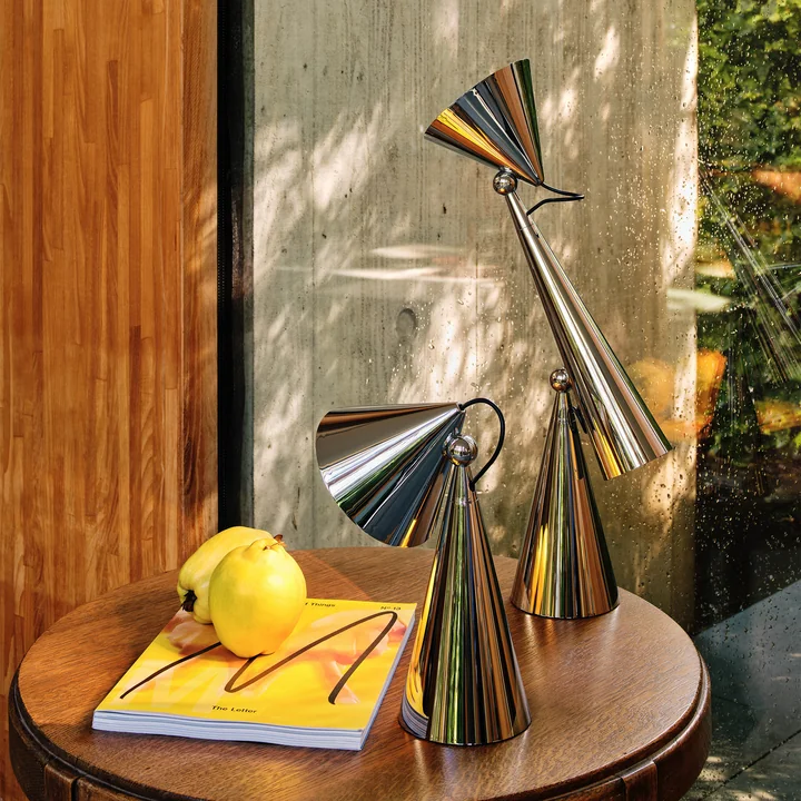 Tom Dixon - Pose LED Tischleuchte mit Akku, indigo