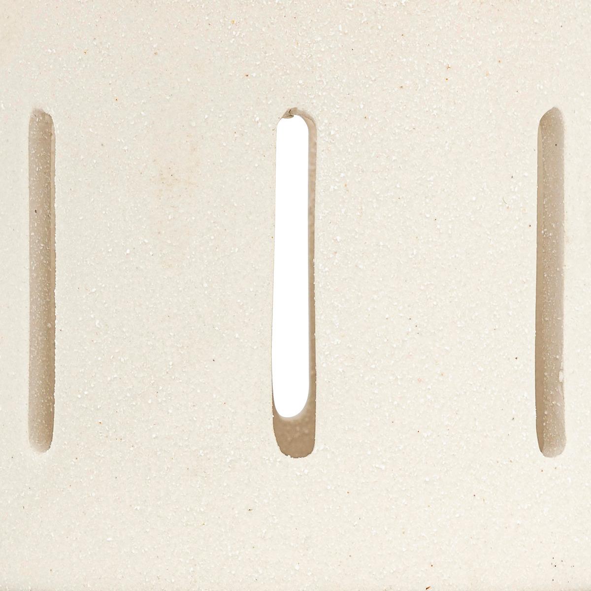 PHOTOPHORE NUNA CERAMIQUE BLANC H.11CM