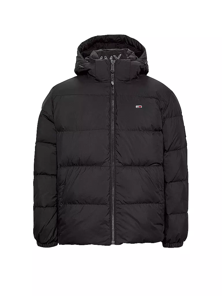 TOMMY JEANS Daunenjacke  ESSENTIAL schwarz