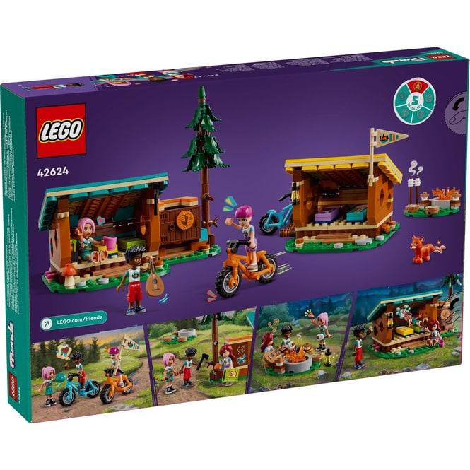 LEGO® Friends 42624 - Gemütliche Hütten im Abenteuercamp