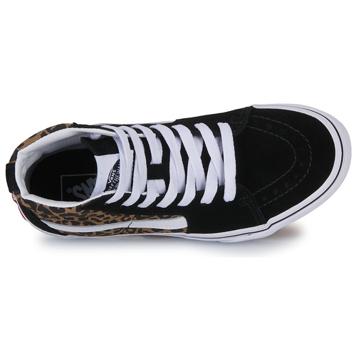 Vans - UY SK8-HI - Noir / Léopard