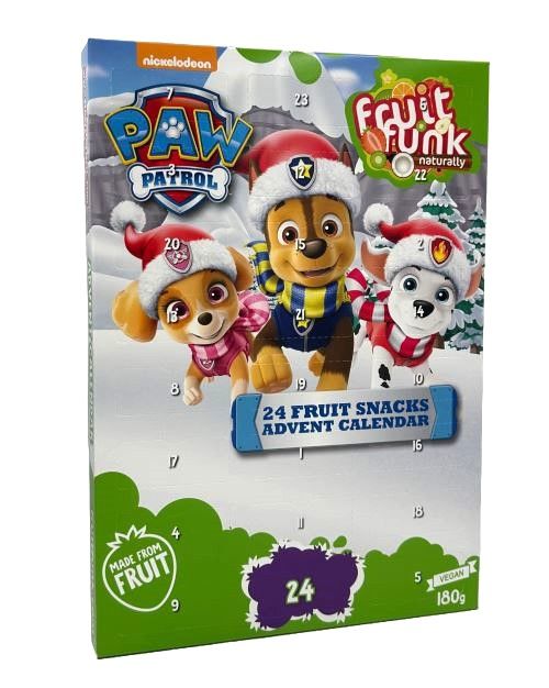 Fruitfunk Paw Patrol Adventskalender 180 g