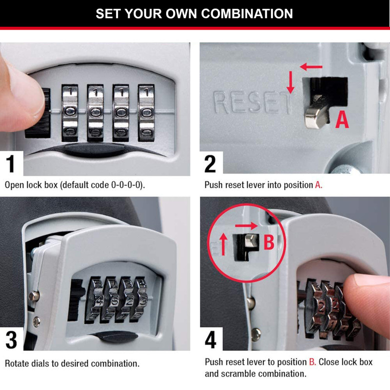 Master Lock sleutelkluis Middelgroot
