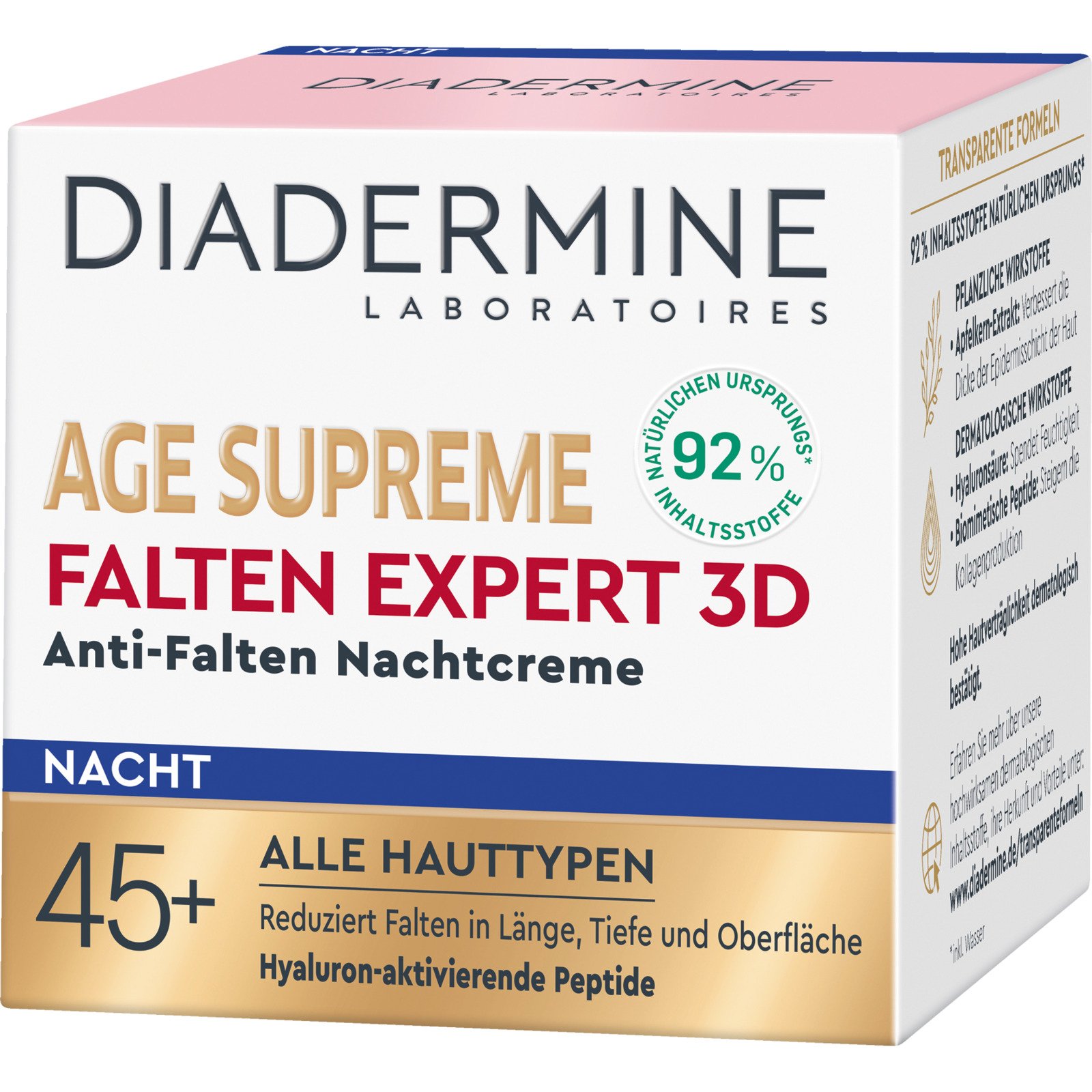 Diadermine Falten Expert 3D Anti-Falten Nachtcreme 50 ml