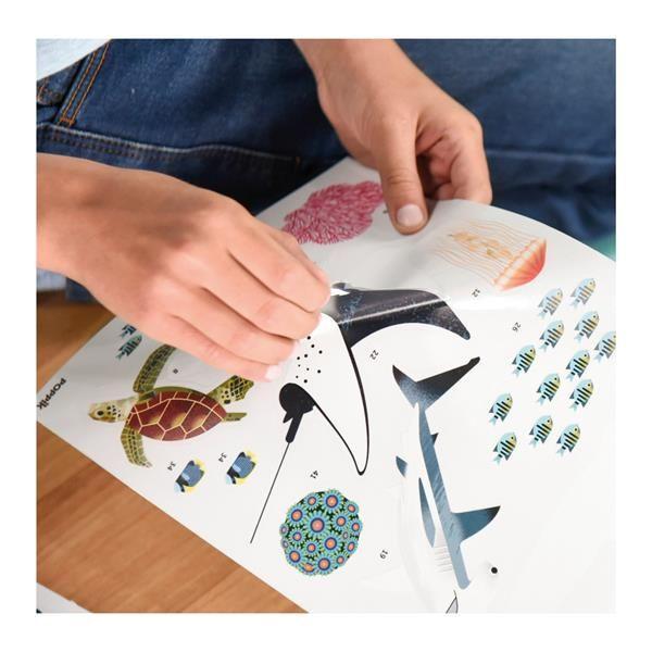 POPPIK Sticker Lernposter Ozean