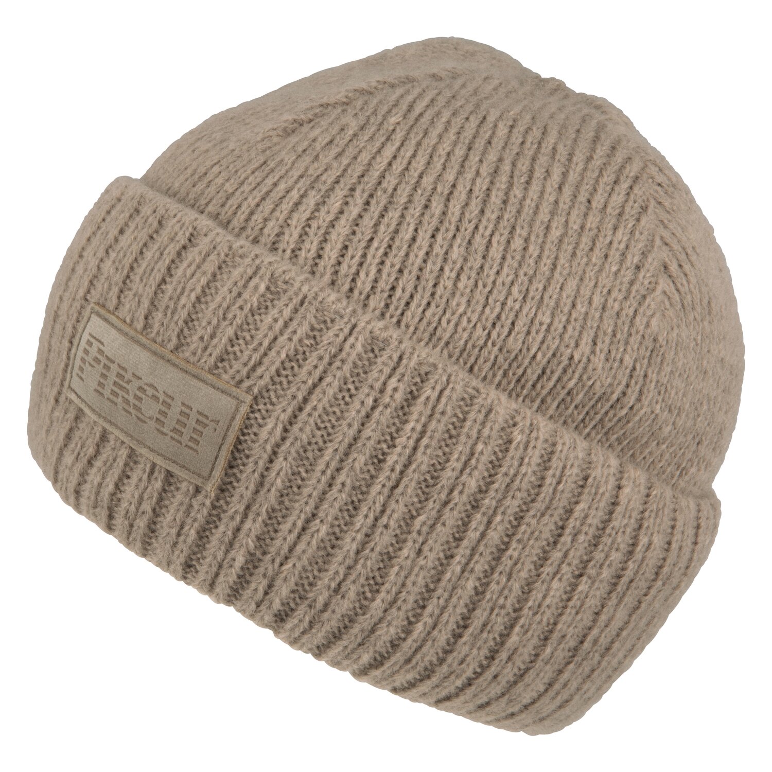 PIKEUR Beanie Batch  - soft taupe
