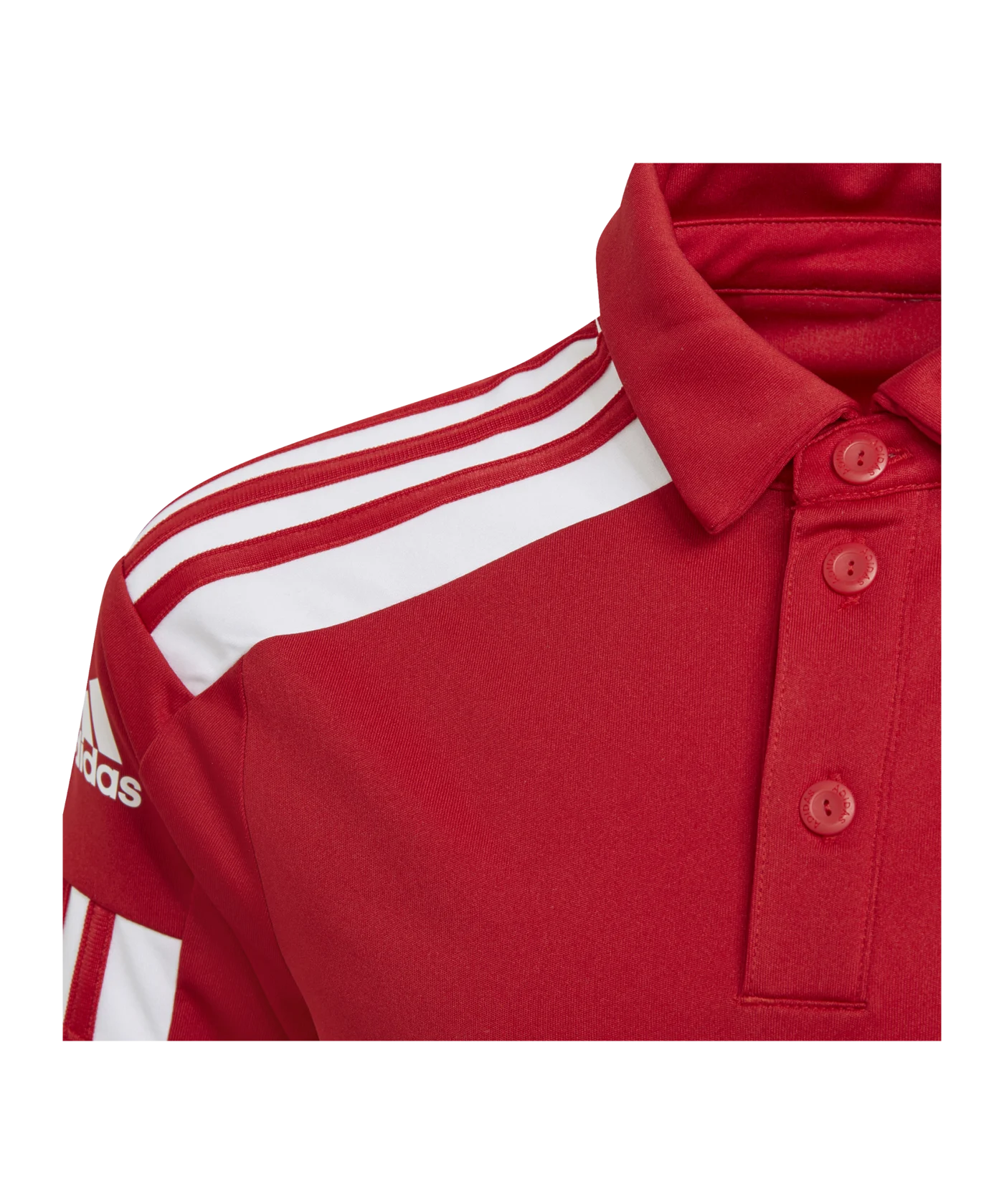 adidas Squadra 21 Poloshirt Kids Rot Weiss