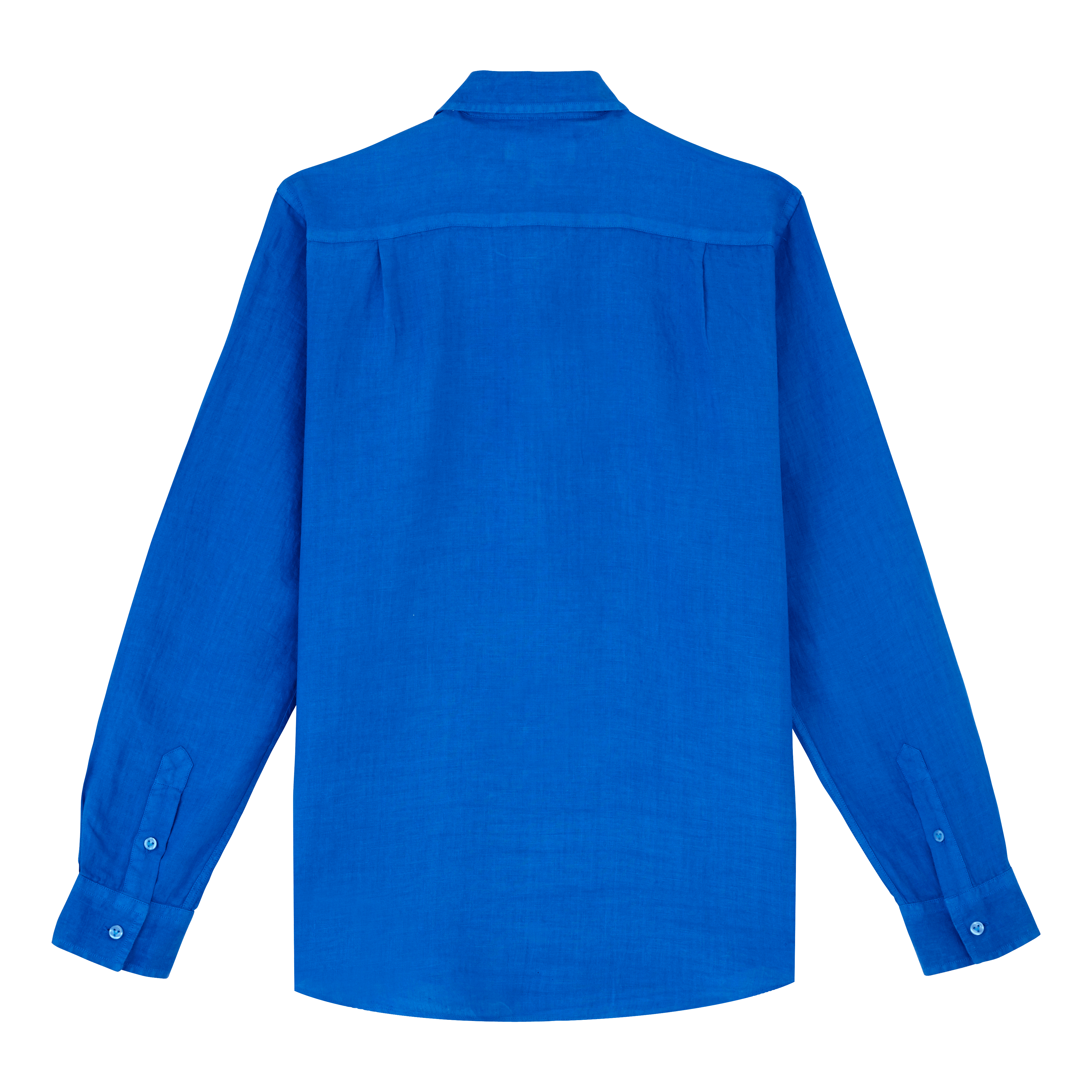 Chemise en lin homme unie