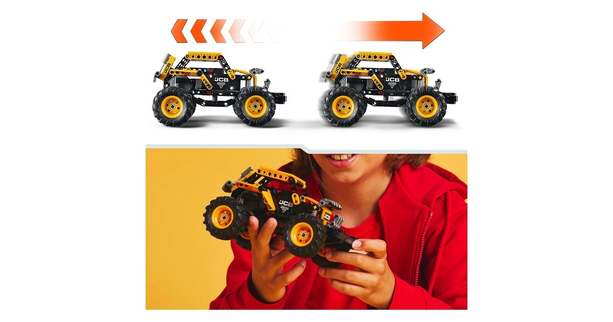 LEGOTechnic - Monster Jam DIGatron pull-back Constructiespeelgoed  (42199)