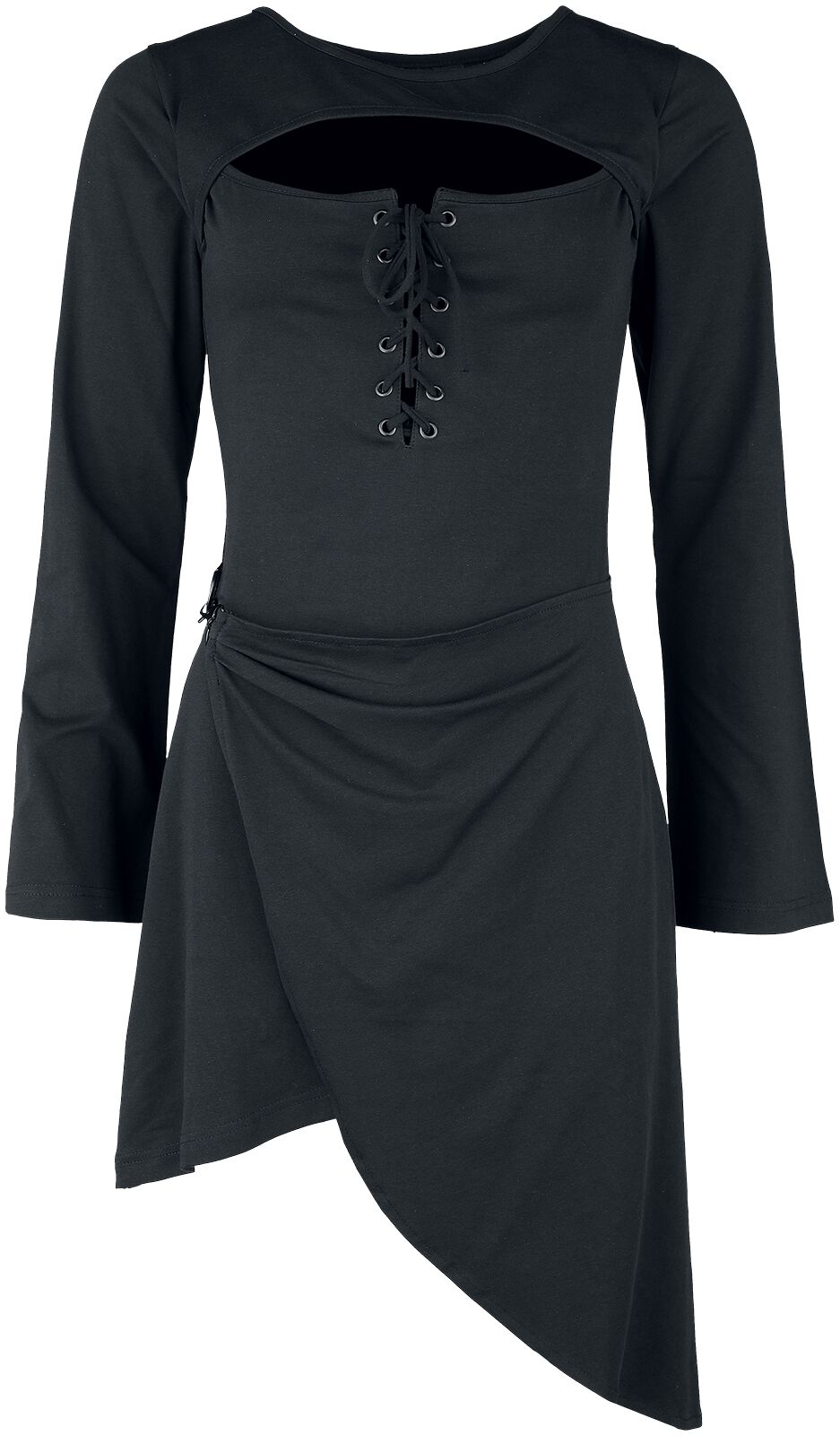 Endora - Robe | Chemical Black T-shirt manches longues