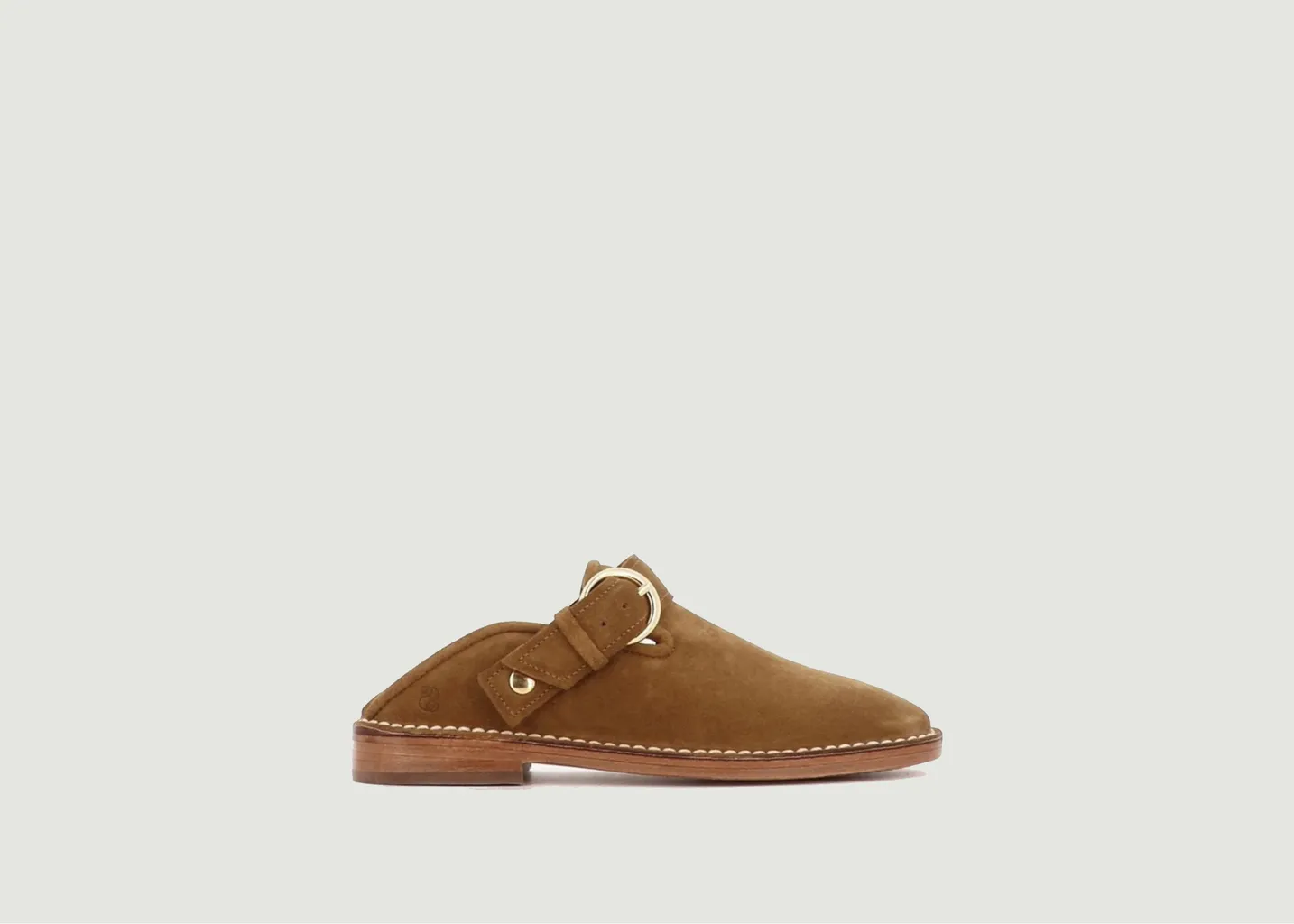 Slippers en nubuck Lucca Socque