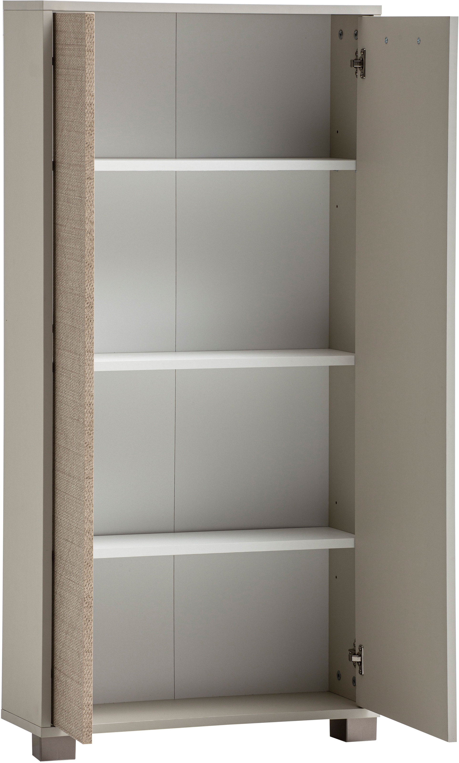 Schildmeyer Midischrank »Edno Highboard, Breite 59 cm« 1 Stk. tlg. Fronten in Canasta-Dekor mit Korbgeflecht-Design