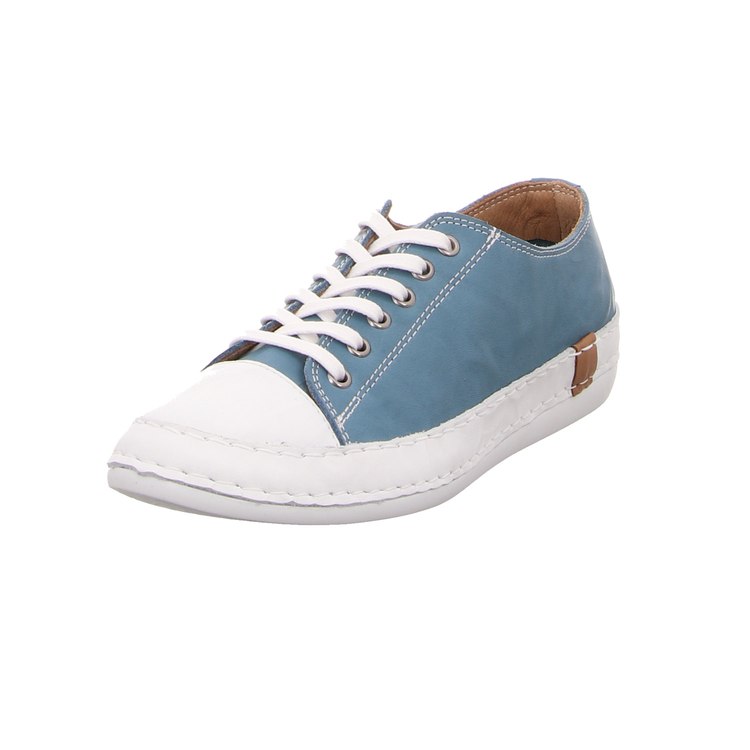 Andrea Conti Schnürhalbschuh blau