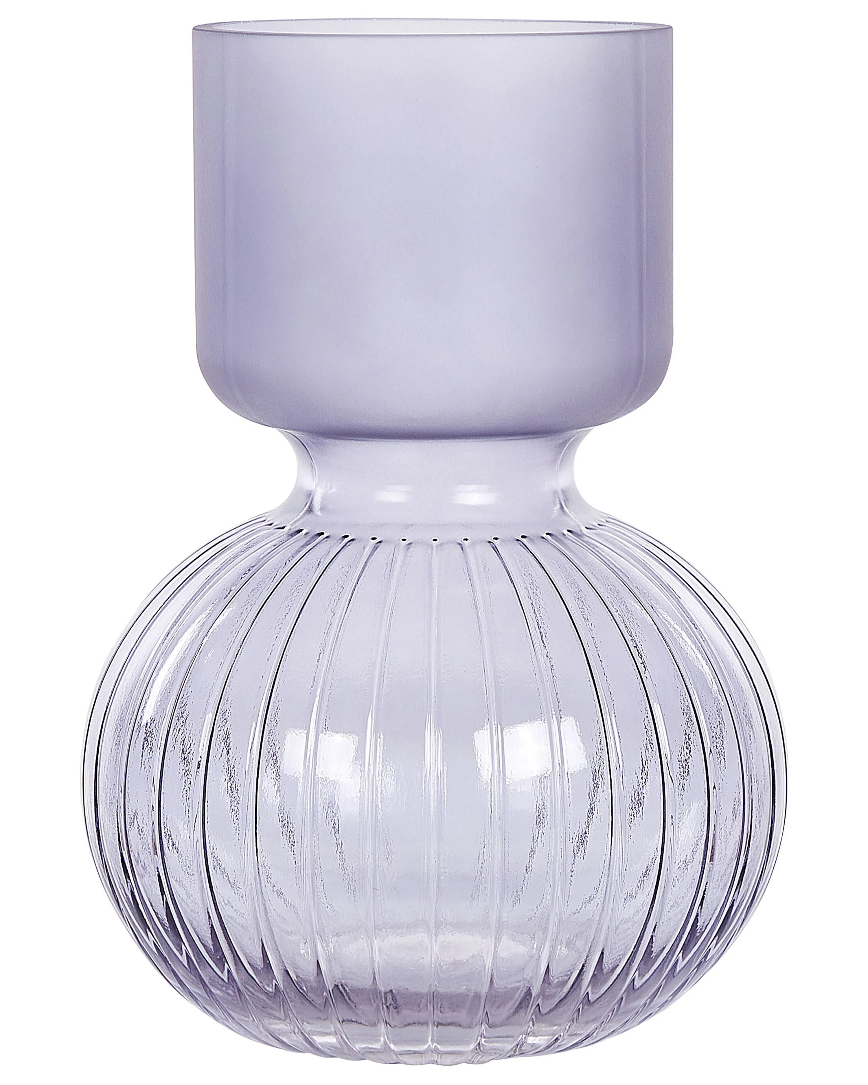 Bloemenvaas THETIDIO Glas 26 cm Paars