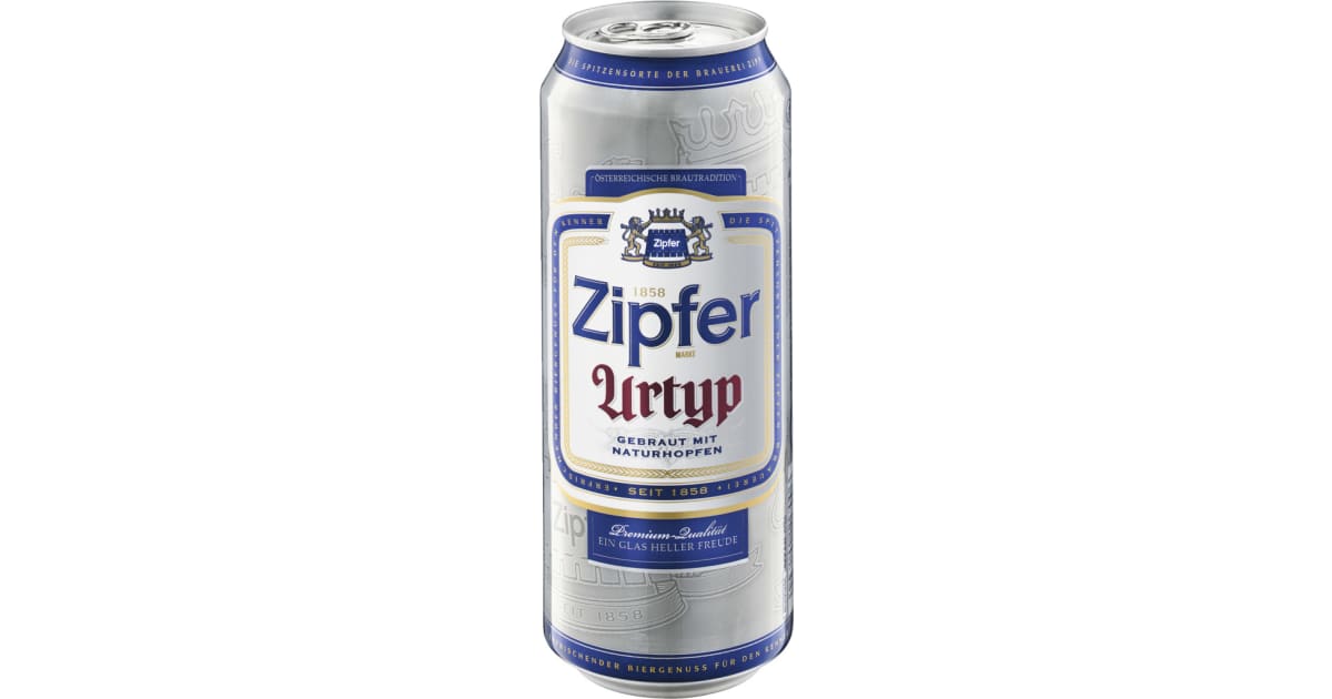 Zipfer Urtyp 0,5 Liter Dose (Einweg)