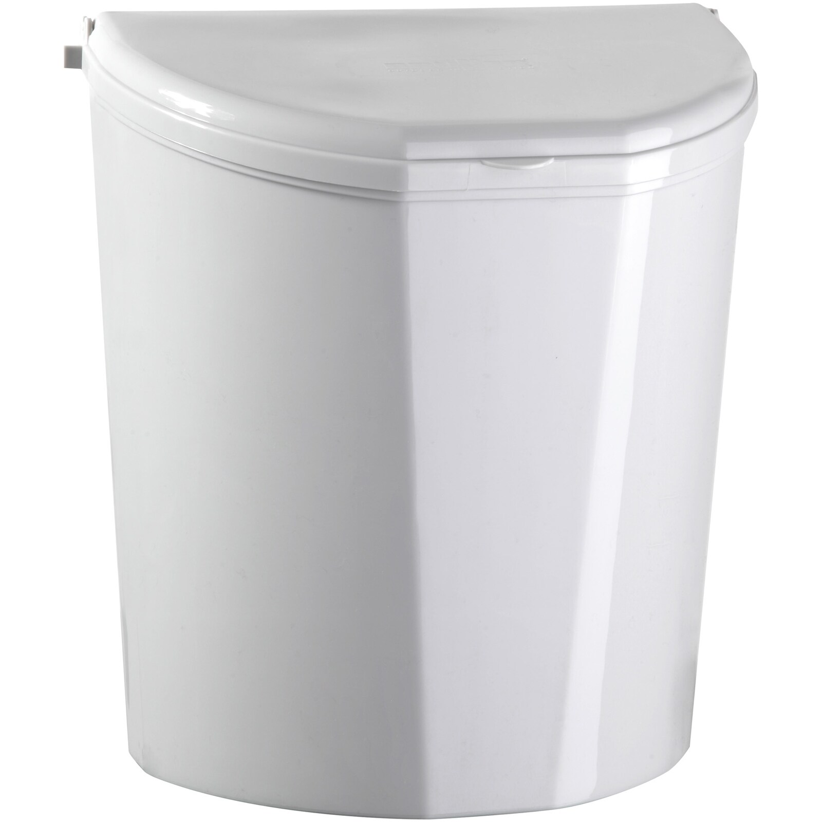 BRUNNER Pillar XL Abfalleimer Halterung Müll Tonne Eimer Kompakt Caravan Camping Farbe: Weiß