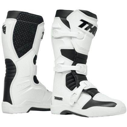 Bottes cross Thor BLITZ XR 2025 - Blanc / Noir