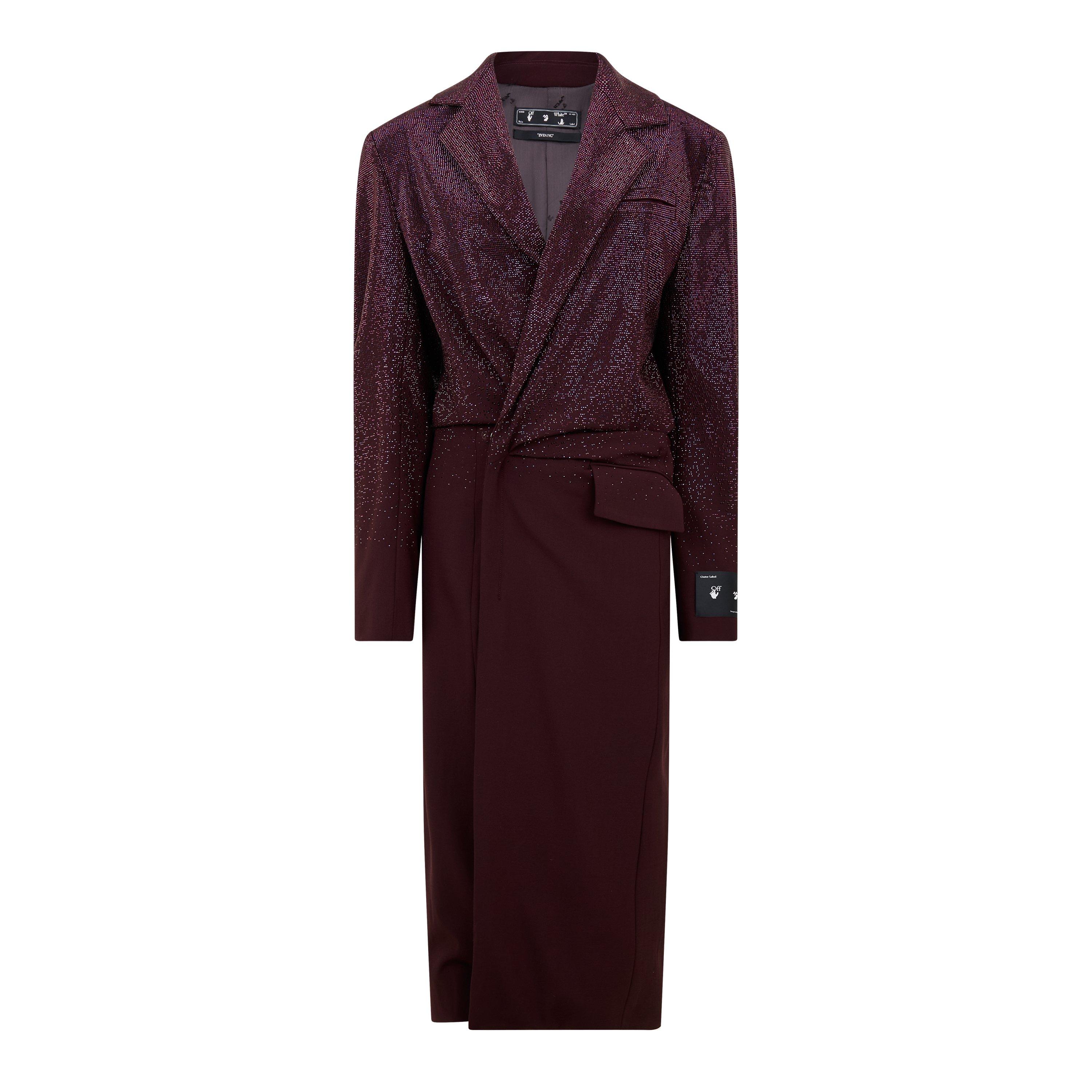 Off White Blazer Dress