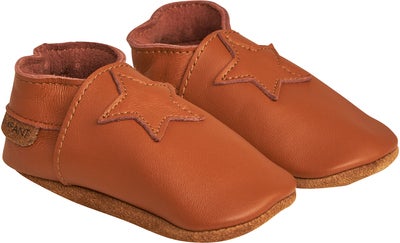 EN FANT Tøfler, Leather Brown