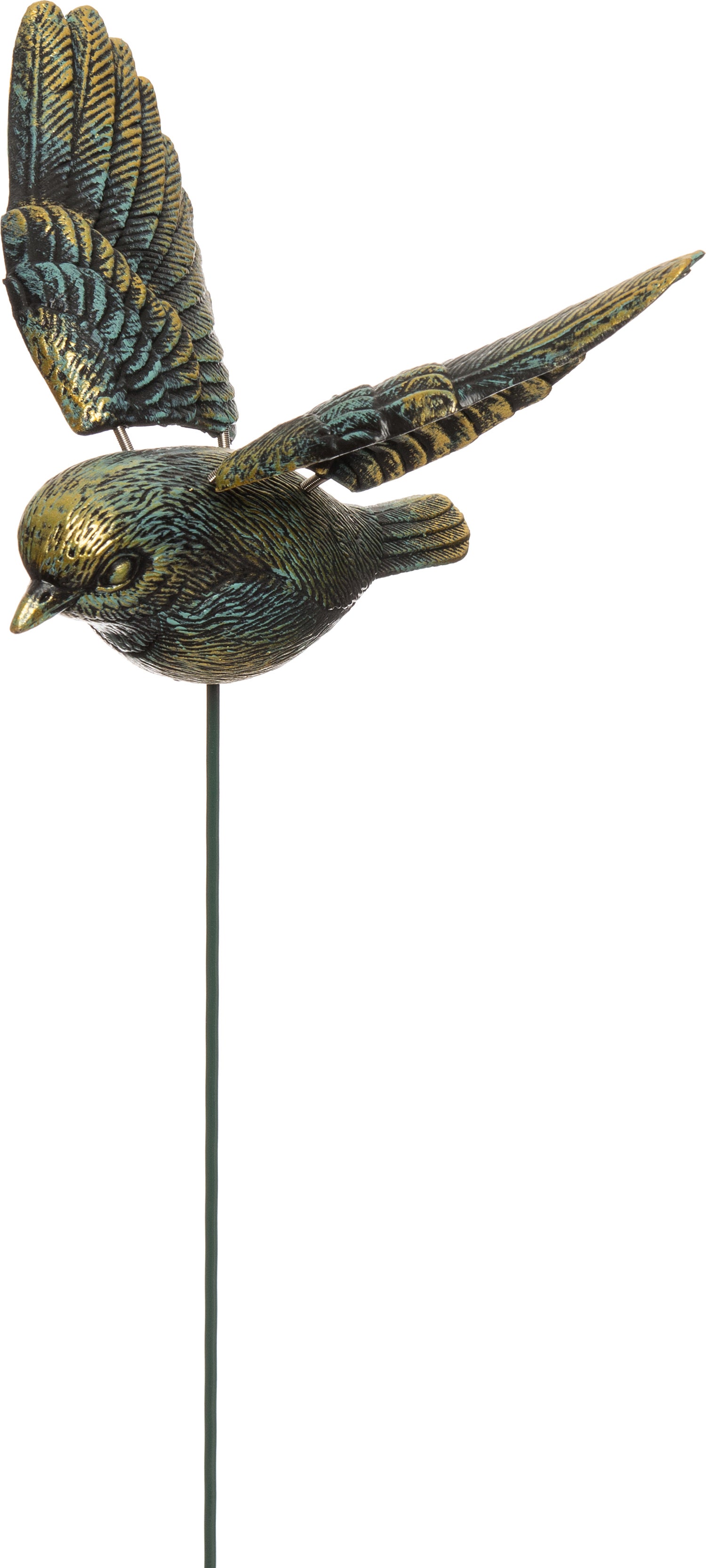 Intratuin tuinsteker vogel brons 13 x 20 x 73 cm
