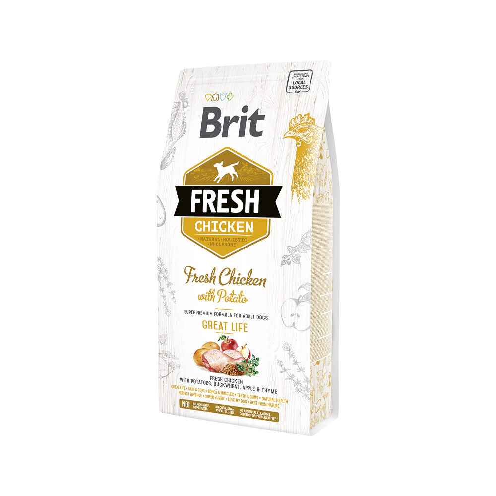Brit Fresh Chicken with Potato - Puppy