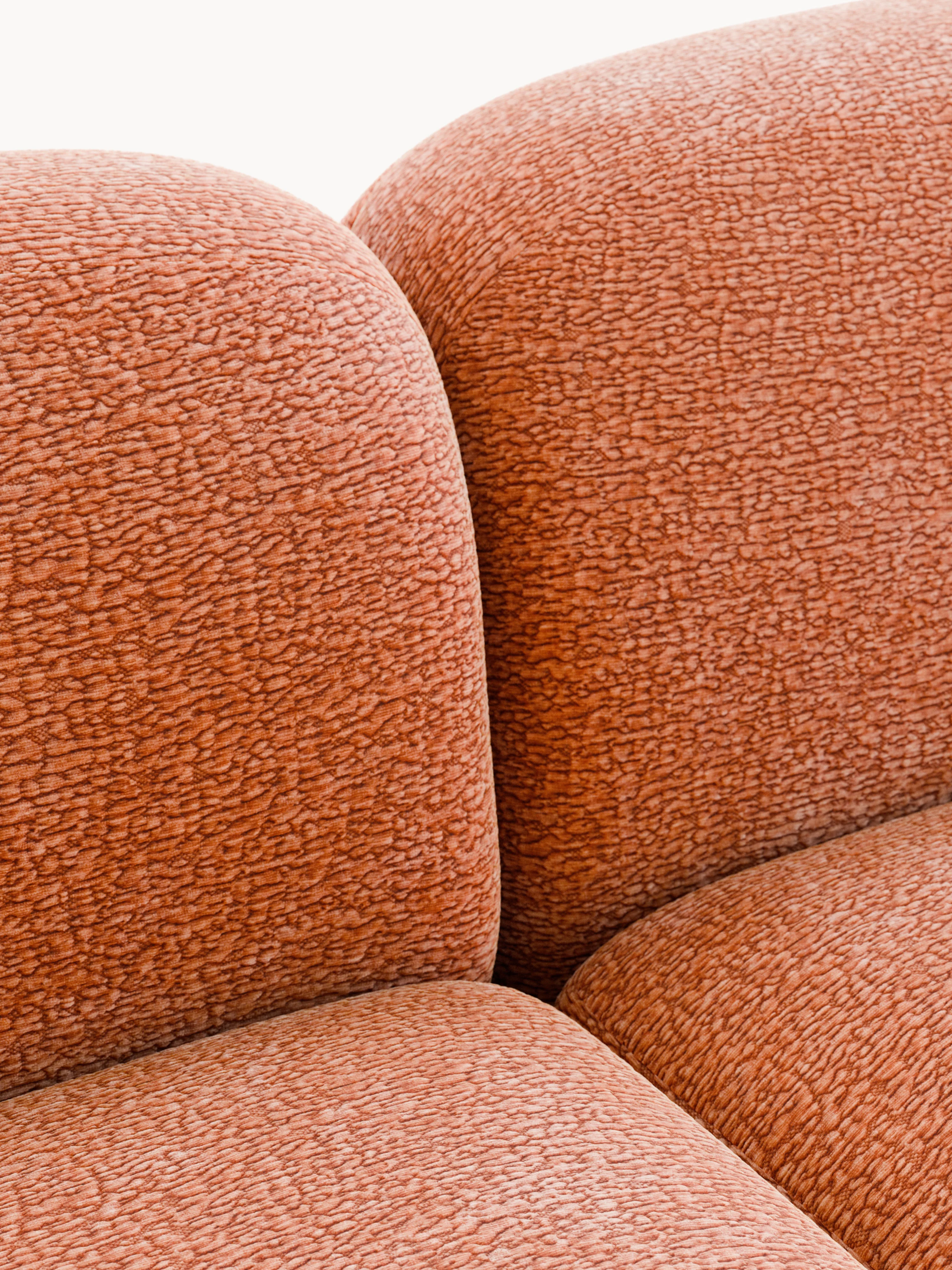 Modulaire hoekbank Wolke (4-zits) met chaise longue