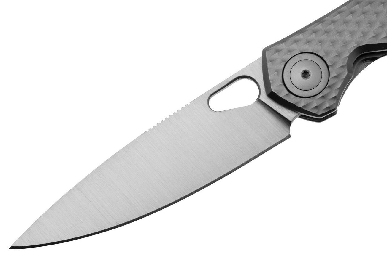GiantMouse ACE REO Titanium, Satin CPM MagnaCut, zakmes