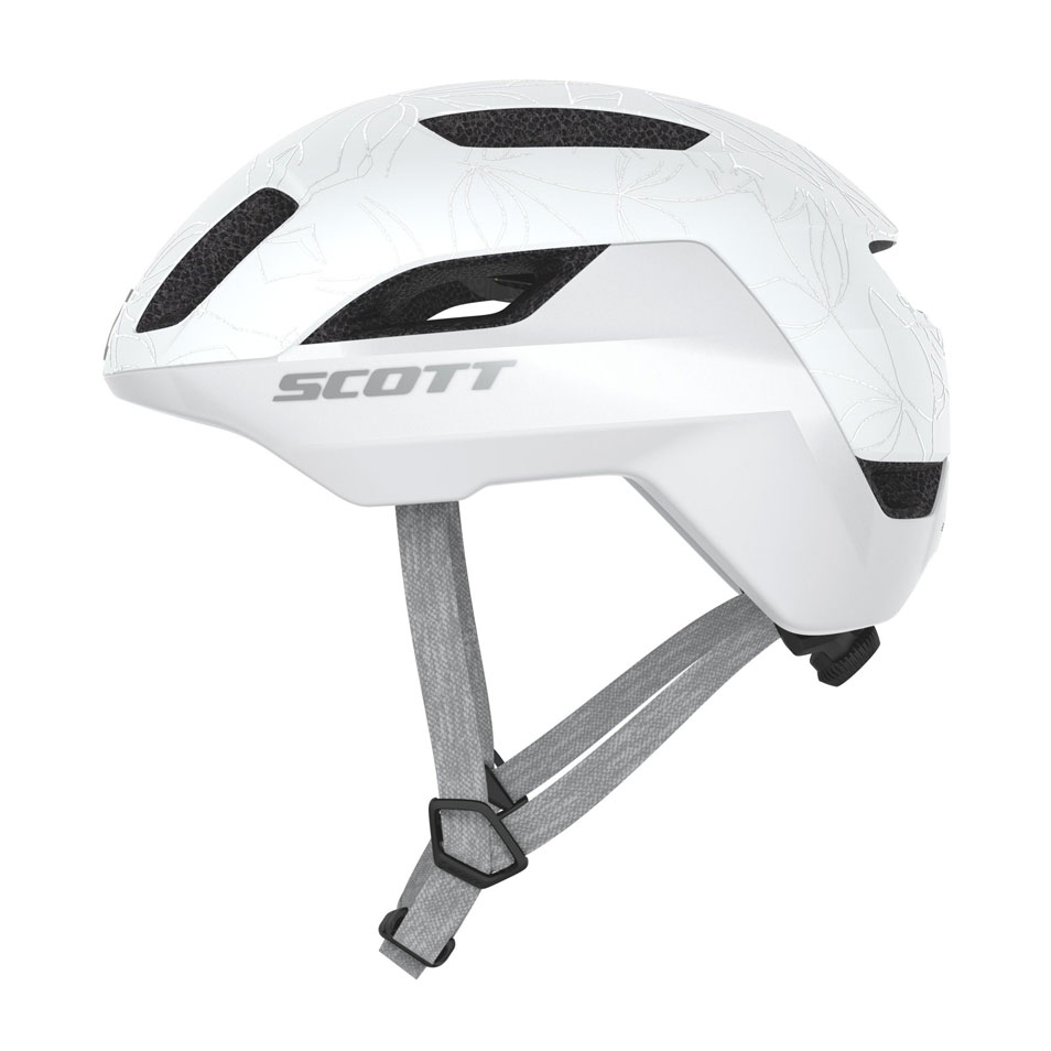 Scott La Mokka Plus Sensor Cykelhjelm Ice White